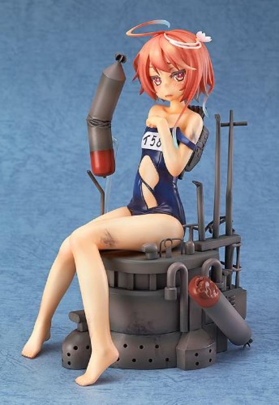 Kantai Collection Поврежденная Масштабная ПВХ Полная Фигурка -KanColle- I-58 Вер. 1/8 Предварительно окрашенный