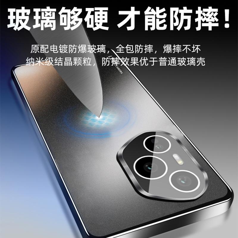 Подходит для чехла на мобильный телефон Honor 400pro 400 новый ультратонкий 300 гвоздичный фиолетовый ультра-тач AG матовый 200 полный