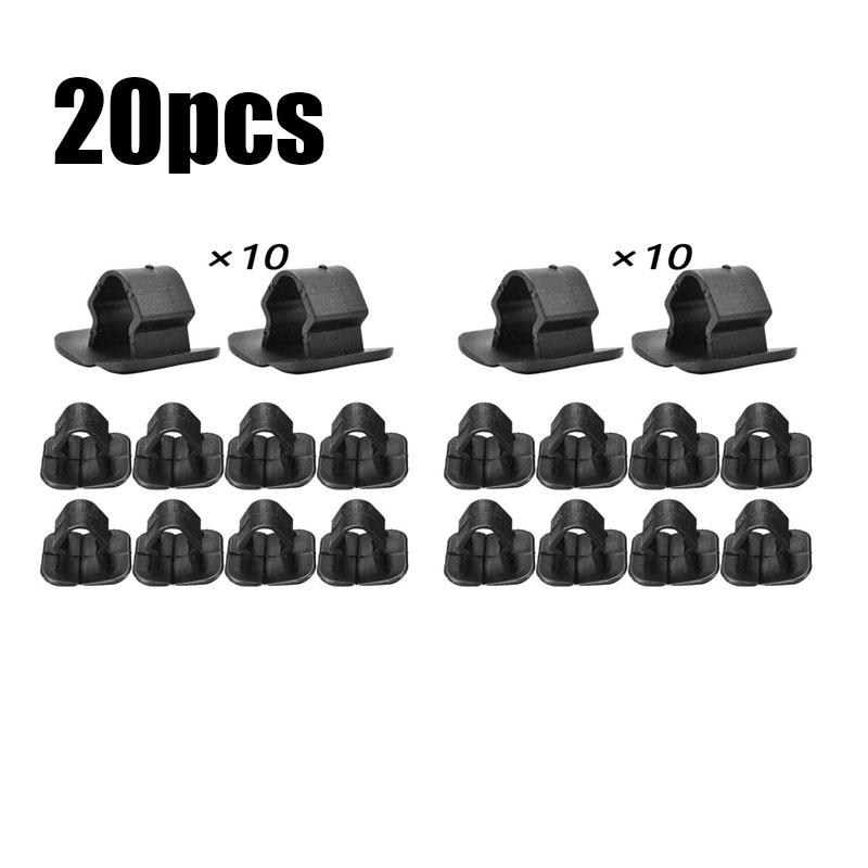 10/30/60pcs Car Bonnet Engine Hood Sound Deadener Insulation Clips For VW Lupo Passat Phaeton Scirocco Tiguan Holding Rivet
