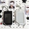 Держатель для фотокарточек K-pop айдолов Защитный чехол для фотокарточек Креативный брелок Сумка-альбом для фотокарточек Подвеска Блайндеры Фотокарточка