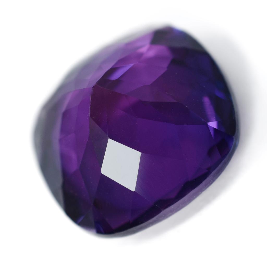 Purple Square Cushion Cut 9.60 Ct Natural Tanzanite   Loose Gemstone