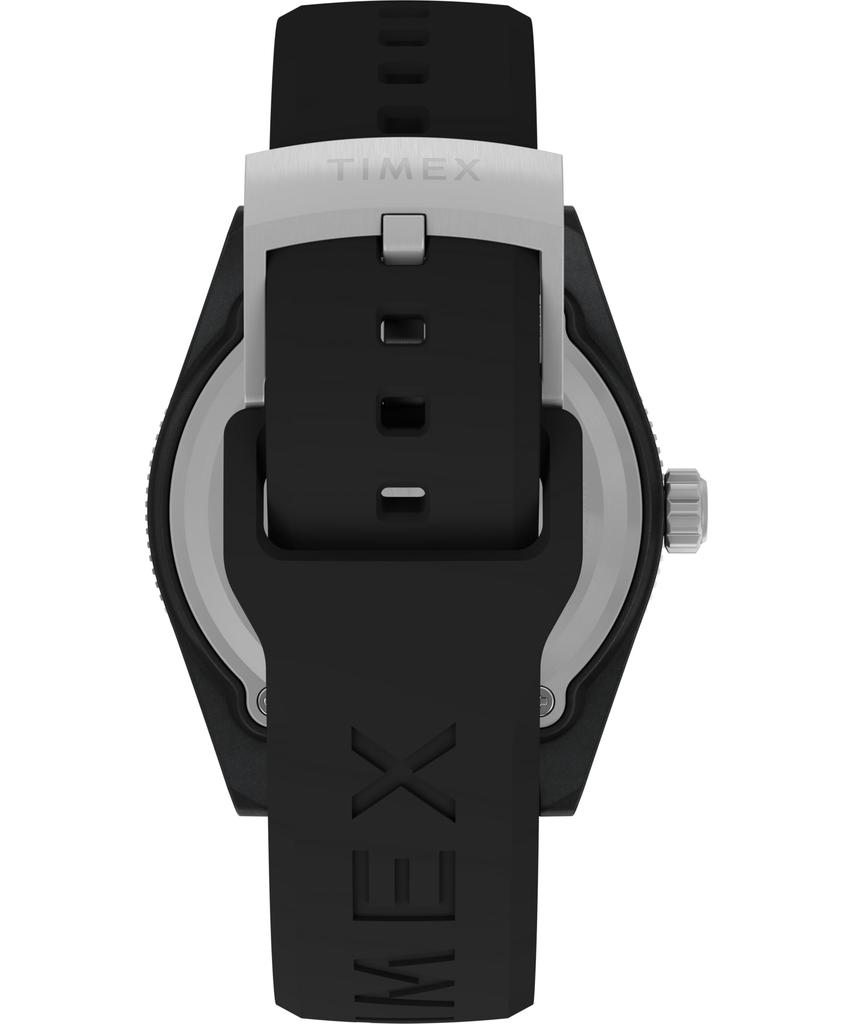 TIMEX Часы Deepwater Кварцевые Водонепроницаемые 200M Сапфировое Стекло Черный Циферблат TW2Y02200 Мужские черные