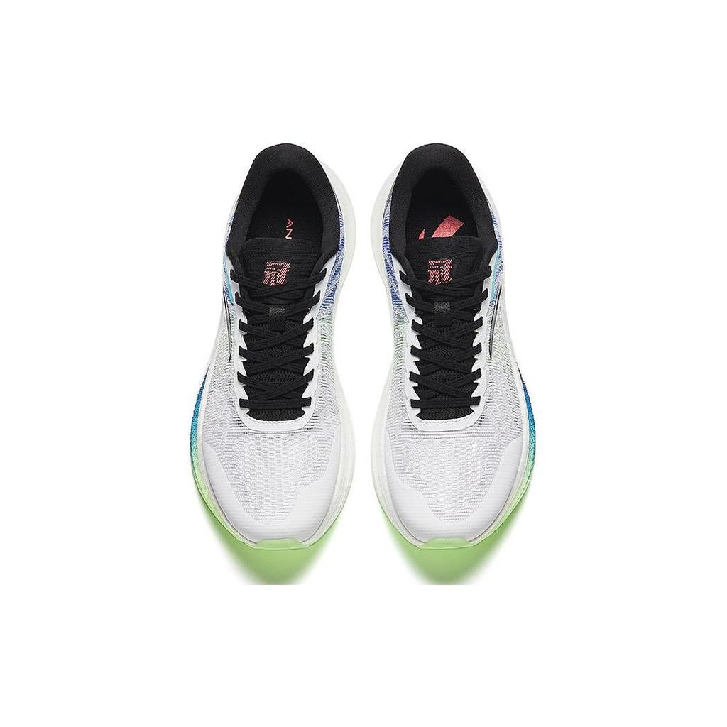 Anta Кроссовки мужские Champion Series Sports Non-Slip Low-Touch Running Shoes White Green 112345528-1