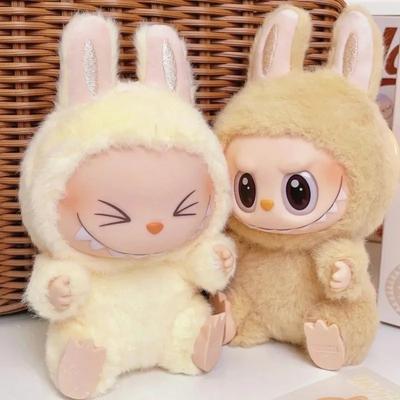 Милая игрушка Labubu The Monsters Box, милая виниловая кукла, кавайный рюкзак, подвеска, украшение, плюшевая кукла, одежда, брелок, подарки