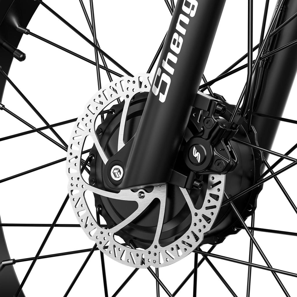 Bicicleta Eléctrica Shengmilo S700 Doble Motor 2000W, 50 km/h, 80-90km Autonomía, Batería Samsung 48V 17.5AH, Frenos Hidráulicos