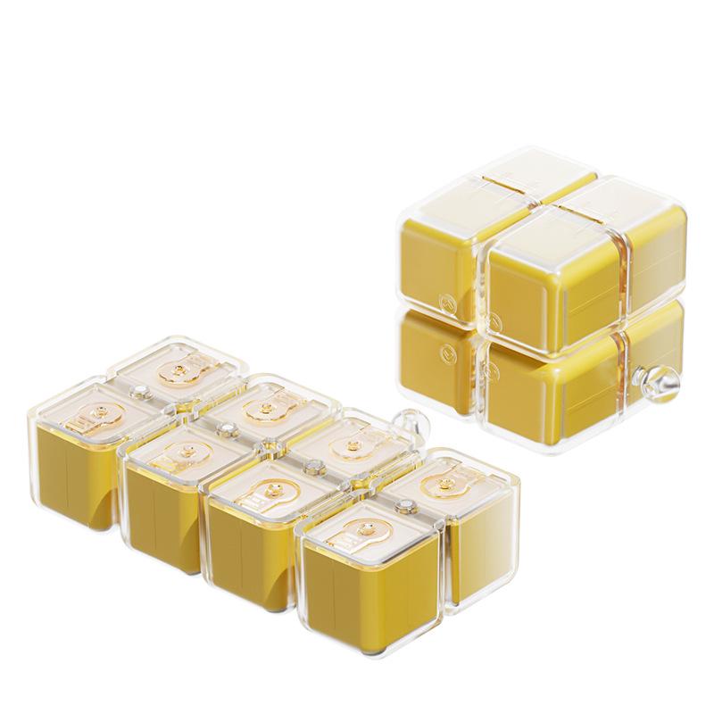 Портативный органайзер для таблеток: 7-дневный закрывающийся диспенсер большой емкости для лекарств в дорогу