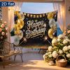 Party Backdrop Birthday Balloon Silver Photo Booth Background Front Door Decor