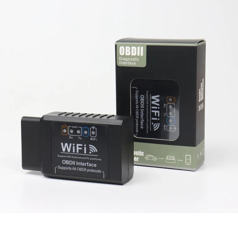 ELM327 WiFi OBD2 Code Reader & Scanner (V1.5) – Car Diagnostic Tool & Vehicle Fault Detector (Works with Android / iOS / PC)