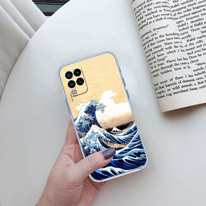 Чехол "Большая волна у Канагавы" для Motorola G10 G20 G30 G31 G32 G34 G35 G41 G42 G50 G51 G52 G55 G60 G60S G62 G71 G72 G75