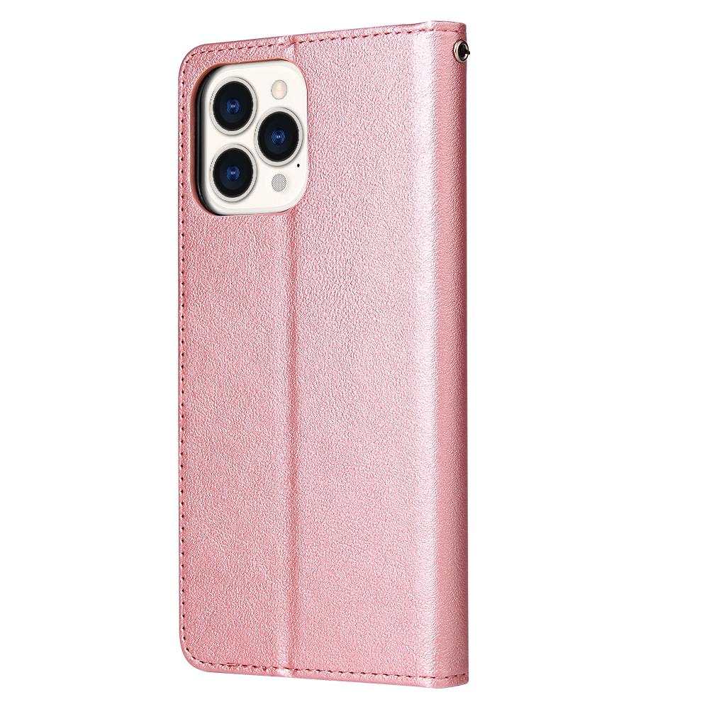 For iPhone 13 Pro Case Wallet PU Leather Flip Protective Phone Cover