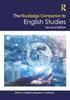 Книга The Routledge Companion To English Studies