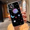 Чехол для телефона для iphone 17 Air 17 Pro Max 16 15 14 13 Pro Max 15 16 Pro 15Plus Космический Астронавт Звезда Луна