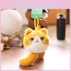 Animal Plush Cat Doll With Pp Cotton Filling For Bag Decoration And Gift