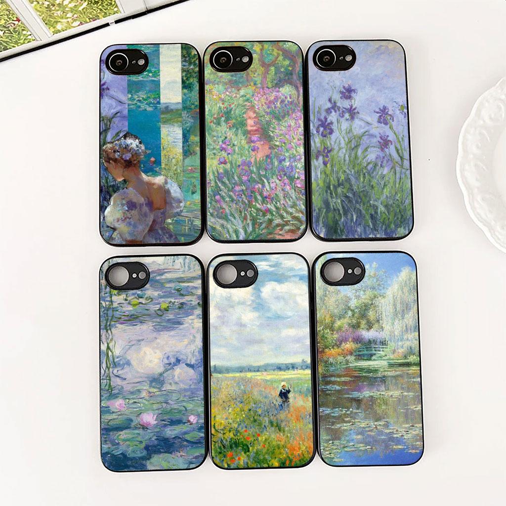 Phone Cover for Motorola Moto Edge 70 60 Fusion NEO Pro G Stylus G56 G96 G04 G05 20 Case Claude Monet Impressionism Painter