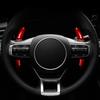 Для KIA K5 2026-2026 Автомобильный Тюнинг Алюминиевый Сплав Настоящее Углеродное Волокно Рулевое Колесо Накладки на Лепестки Переключения Передач Аксессуары
