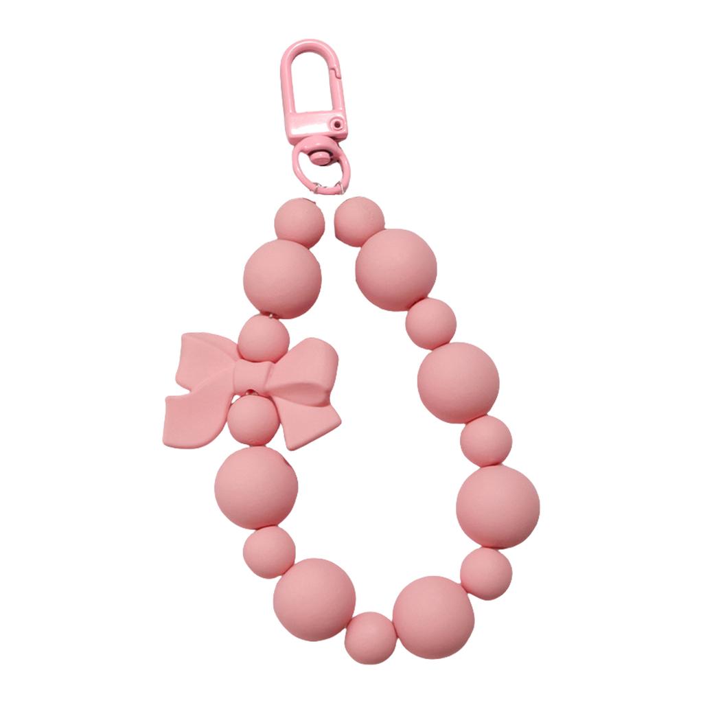 Брелок из бисера, милые брелоки с бантиками, подвеска для ключей от машины, брелоки с бантами, подвески для рюкзака, шарм для сумки для женщины