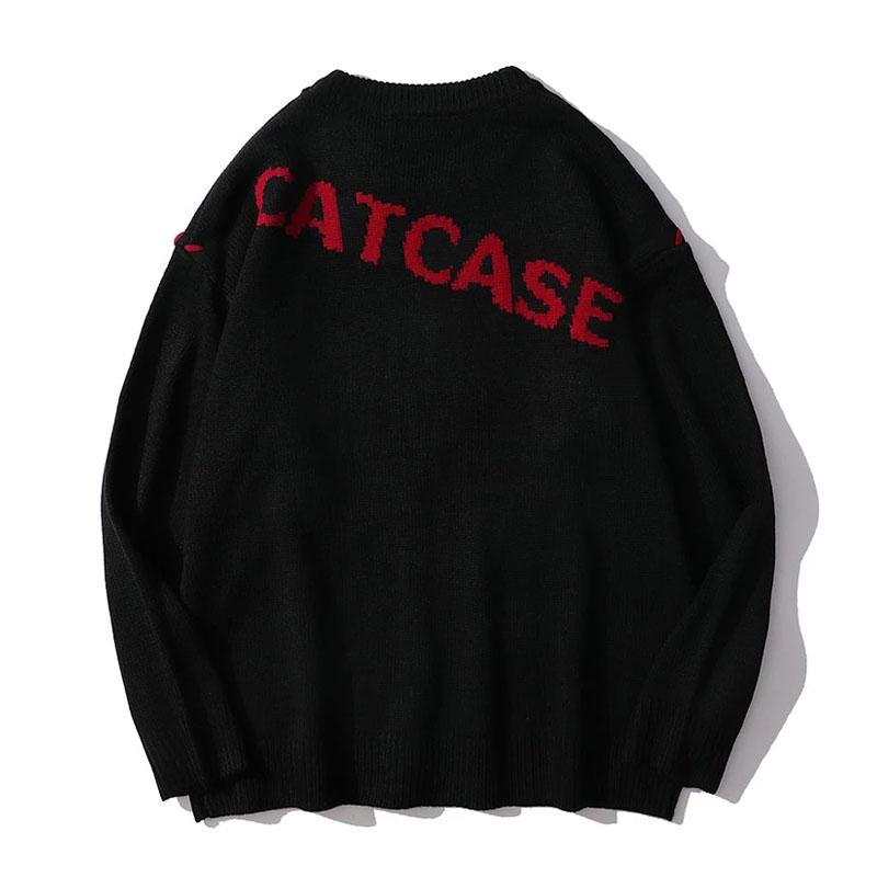 Вязаные уродливые свитера с кисточками в форме сердца, мужские винтажные повседневные свободные свитера в стиле хип-хоп с круглым вырезом, пуловер в студенческом стиле, пары