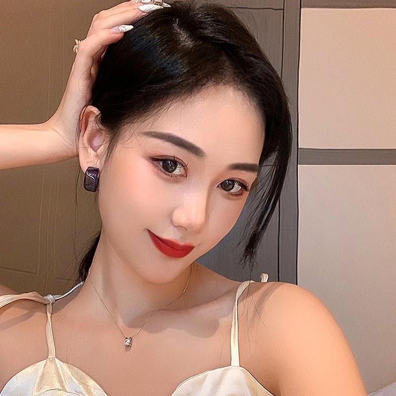 1 пара подарочных обручей, новые геометрические акриловые серьги C-образной формы, прозрачные женские ювелирные изделия, подвесные подвески для путешествий