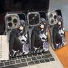 Japanese Anime Phone Case For Iphone 13 12 11 17 16 15 Pro Max 14 Plus 17Air 16E 17E Coque Phone Cover Funda Light Luxury