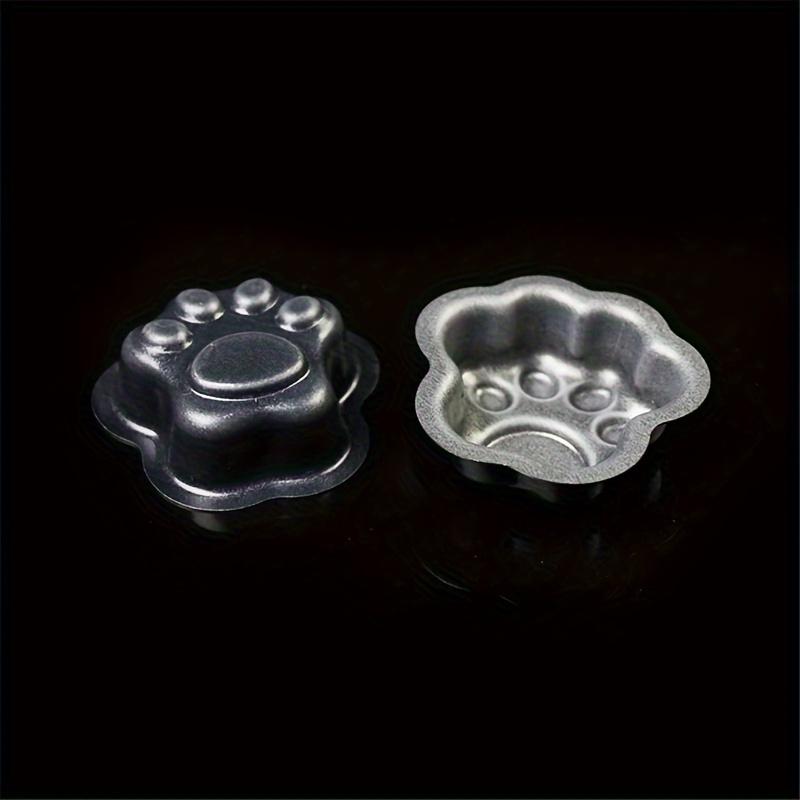 1pc Cat Claw Cake Mold Non-Stick Aluminum Mini Cake Pan Dog Paw Pastry Molds Baking Tools Home Kitchen Accessories