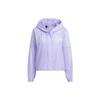 WX AOP WB Printed Zip Hoodie Jacket Women Jackets Purple HF2479
