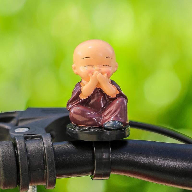 Cartoon Bicycle Cute Bamboo Dragonfly Tie-on Ornament for Motorcycle & Electric Car Decoration