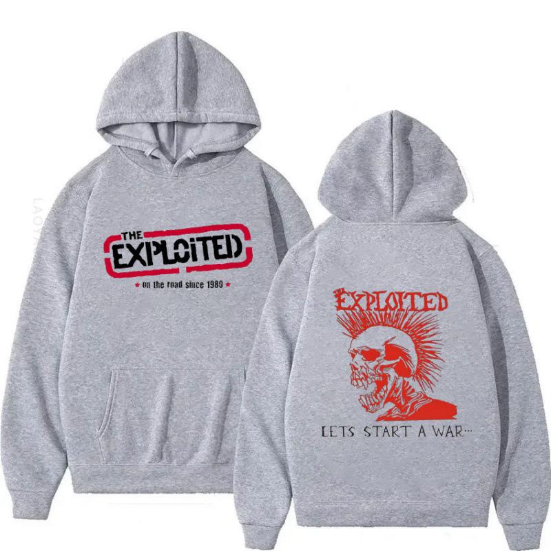The Exploited Тема Мужская Одежда С Капюшоном Sh
