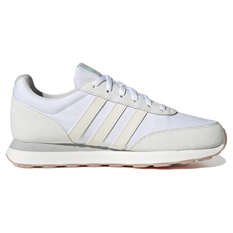 adidas Neo Run 60S 3.0 Удобная амортизация Нескользящие Прочные Низкие Повседневные Кроссовки Женские кроссовки Молочно-белый HP2252