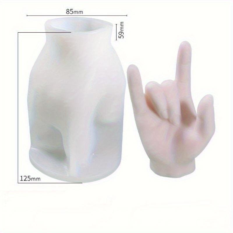 Creative Gesture Aromatherapy Candle Making Supplies Wax Mould Plaster Home Decoration