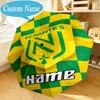 Custom Name Umbrella Nantes Football Crest Umbrella 8-Frame for Travel, Camping, Casual Lightweight Portable, Essential for Family Gifts