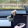 Декор Салона Автомобиля Милый Коала Зеркало Заднего Вида Автомобиля Экран Центральной Консоли Декорация Зажим для Карты на Козырьке Авто Аксессуары
