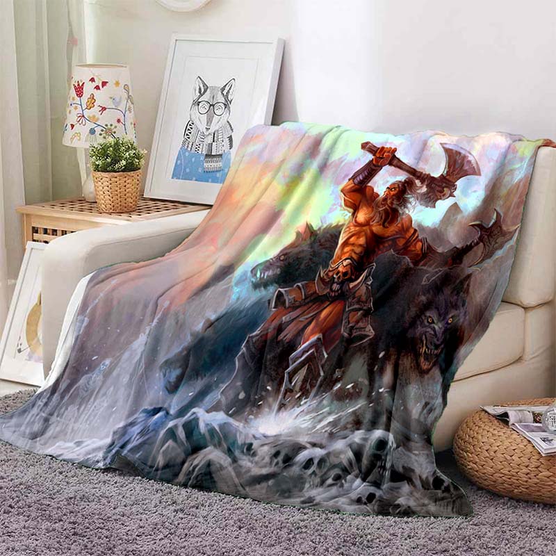 Одеяло World of Warcraft, игровое одеяло для косплея, супер мягкое одеяло с 3D-принтом, фланелевые одеяла для взрослых и детей, домашний декор