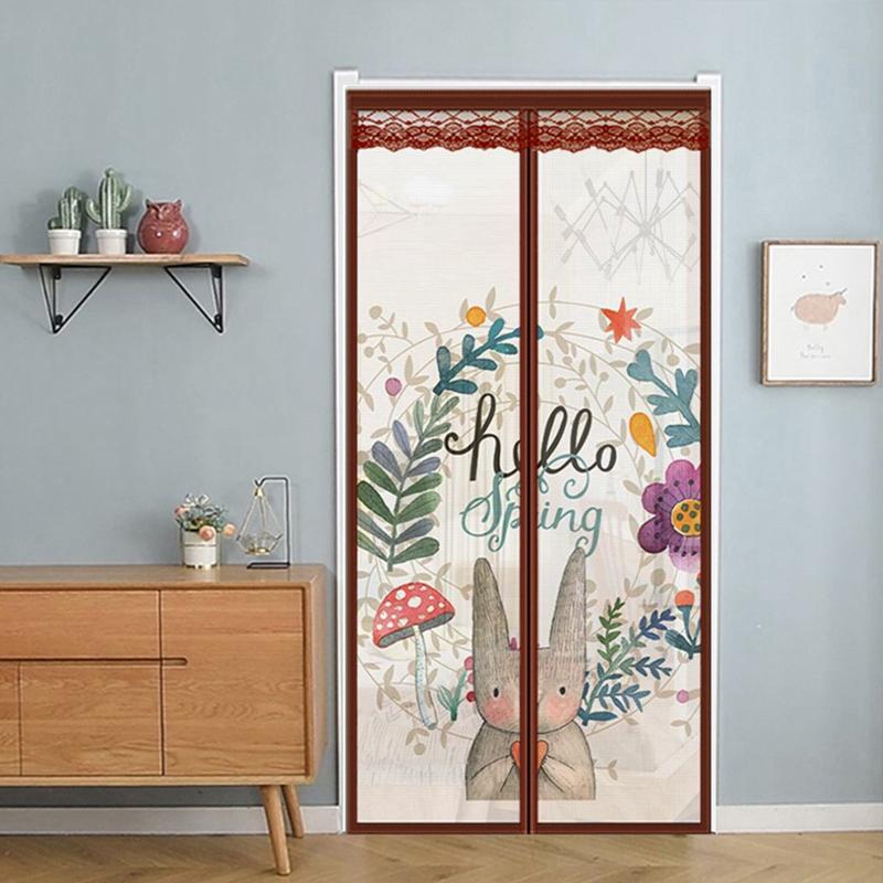 Летняя магнитная сетка против комаров, насекомых, мух, насекомых, занавеска с автоматическим закрытием, дверная ширма, кухонная занавеска, Прямая доставка