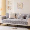 Plush Thickened Sofa Cushion Autumn And Winter New  High-End Non-Slip Sofa Cover Four-Season Universal Sofa Cover