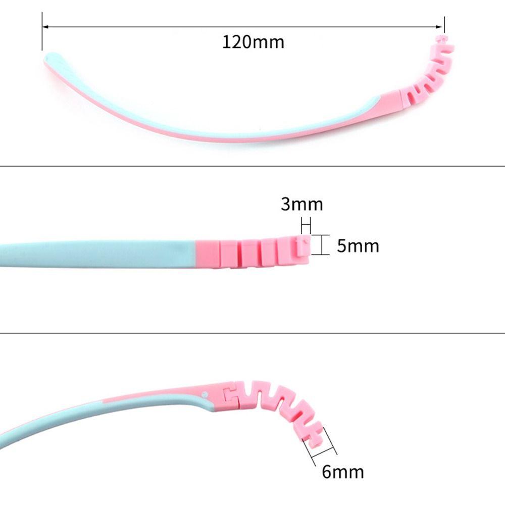 Силиконовые противоскользящие накладные оправы для очков, аксессуары для очков, сменные дужки для очков