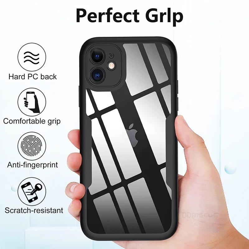 Противоударный защитный чехол на 360 градусов для iPhone 15 14 13 Pro Max 12 11 X XS XR 7 8 Plus SE 2020 2022 SE2 SE3 Mini двухсторонние чехлы