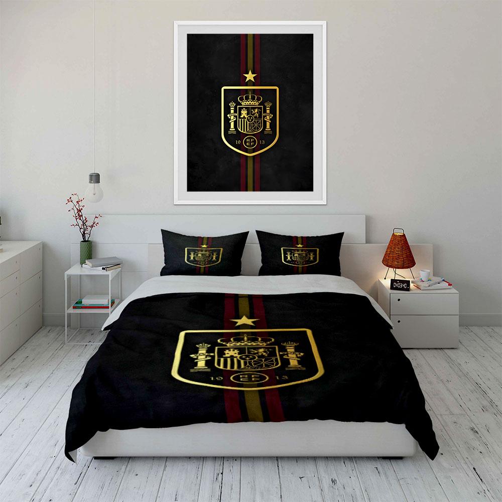 Crest with crown emblem. Bedding sets Duvet cover sets Duvet covers Pillowcases(1 * Duvet Cover 2 * Pillowcases, without duvet insert)