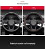 Steering Wheel Cover for Honda Accord: Compatible with 7th to 11th Generations, Winter Flocking Design