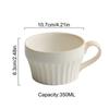 Творческая керамическая кружка Японская ретро-кофейная чашка Завтрак Молоко Овсянка Чашки Суповая чашка для офиса Чайная чашка Эспрессо Кружка Посуда для напитков