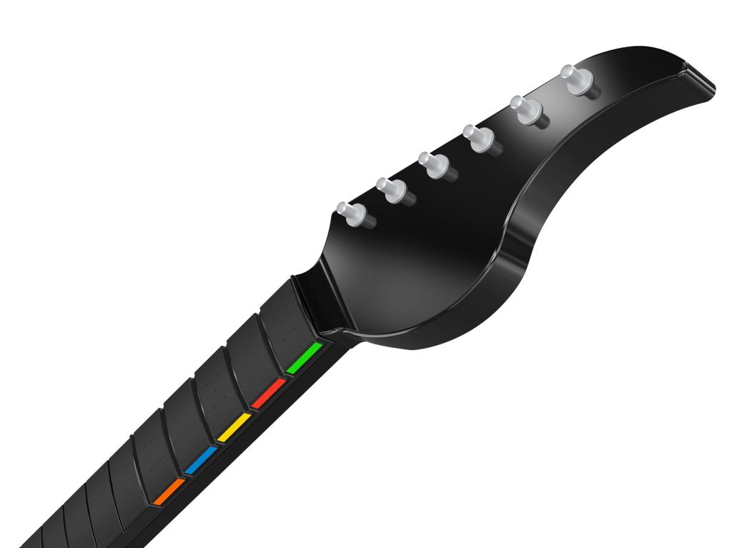 Беспроводной гитарный контроллер PDP RiffMaster Складной для Fortnite Festival/Rock Band 4 Xbox Series X/S Xbox One/PC Официально лицензированный продукт Xbox