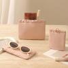 Portable Eyewear Storage Bag Soft Earphone Bag Automatic Closing Makeup Pouch  Reading Glasses