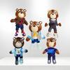 Kawaii Kanye Dropout Bear Teddy Bear Плюшевые игрушки Kanye West Graduation Soft Stuffed Home Room Decor Gift Birthday