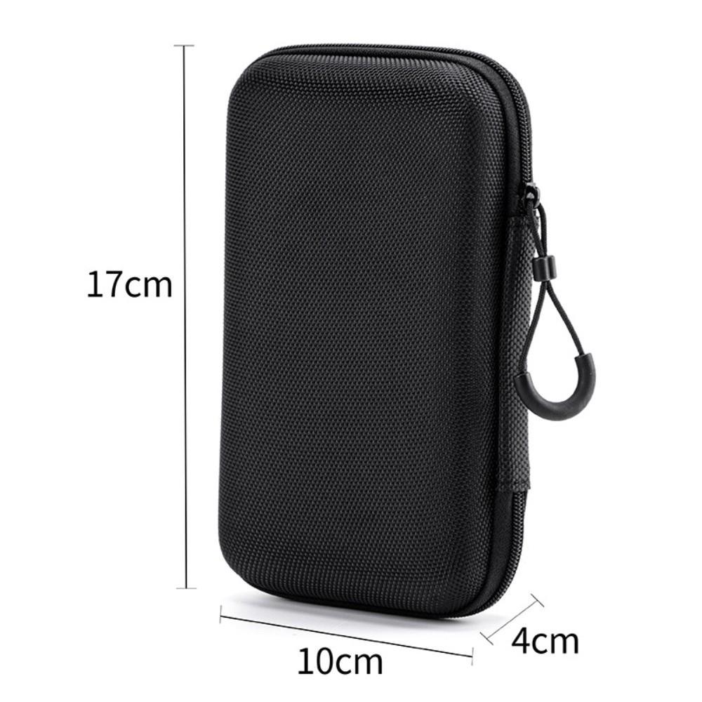 Durable Hard Shell EVA Storage Box Mini Black Pouch Carrying Bag Portable Small Bag Digital Accessories