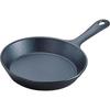 Iwachu Family Pan 14, Black Finish, 14cm Inner Diameter, Induction Compatible, Nanbu Ironware, 24014