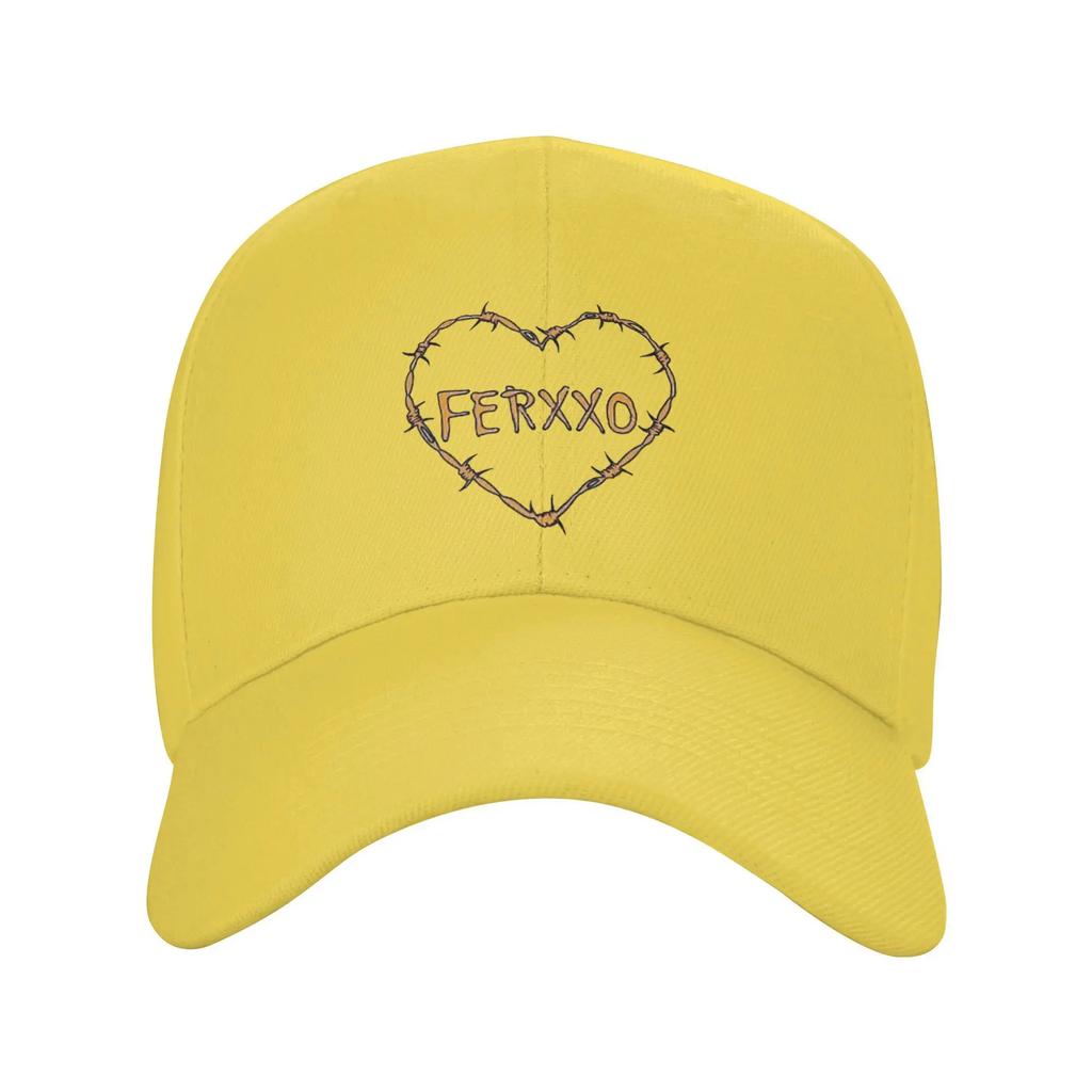 Feid animated logo Ferxxo Baseball Caps Snapback Fashion Baseball Hats Breathable Casual Casquette Outdoor Men's And Women's