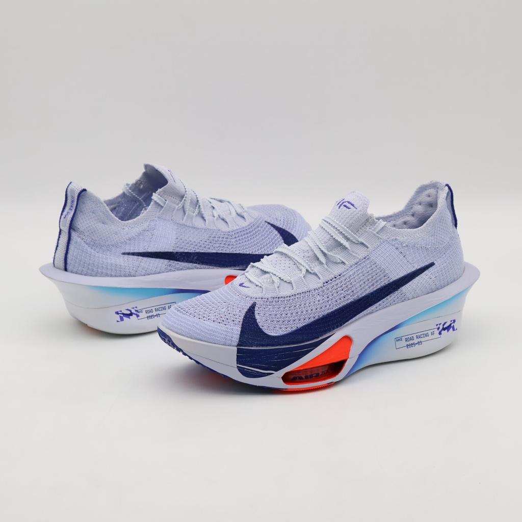 FD8311-001 Nike ZoomX AlphaFly 3 Football Grey Ghost Persian Violet Blue (Мужской)