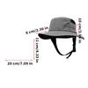 Beach Surf Bucket Hat Adjustable Outdoor Fishing Brim Headwear Detachable Bicycle Protection Surfing Hat For Adults Cycling