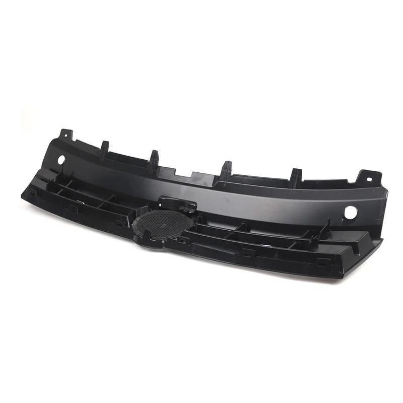 Car Front Bumper Grille Marked Grille Single Silver Dumb Black Grill For Golf 2015-1017 Exterior Parts