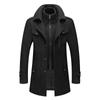 Trench Coat for Men Woolen Coat for Men Jackets for Men Fashion Jacket&coat Mens Coat Double Collar Coat Cold-proof Jacket Suits