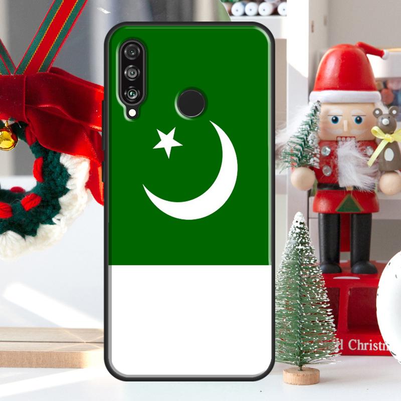 Баннер с флагом Пакистана для Huawei Nova Y73 Y60 Y70 Y90 Y72 Y61 Y91 7i 8i 11i 12i 12s 9 10 SE P20 P30 P40 Lite Чехол